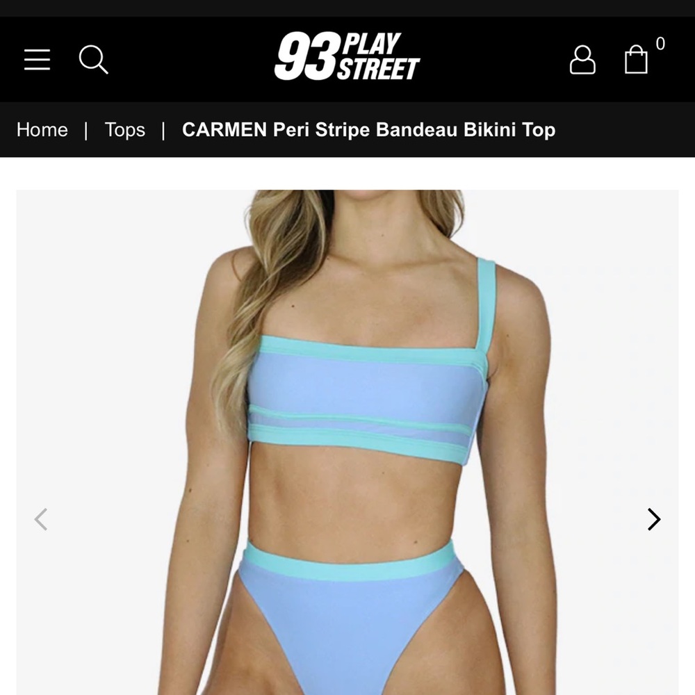 93 Play Street Carmen Bikini Top